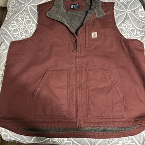Carhartt Men’s loos fit Sherpa lines Vest